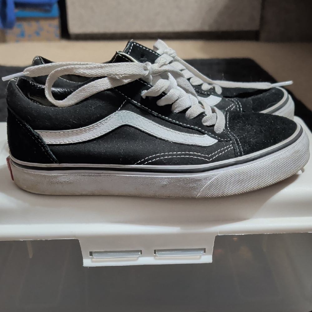 Van's Old Skool Black and White Sneakers